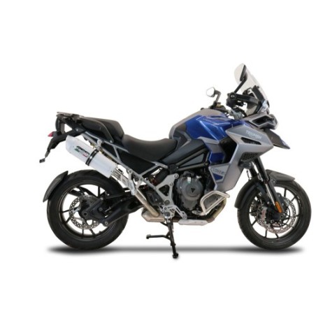 Scarico GPR Albus Evo4 per Triumph Tiger 1200 Gt - Rally dal 2022 al 2024 omologato