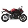 Scarico GPR Albus Evo4 per YAMAHA Yzf-R 125 dal 2017 al 2018 omologato