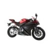 Scarico GPR Albus Evo4 per YAMAHA Yzf-R 125 dal 2017 al 2018 omologato