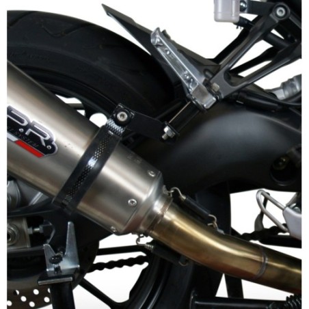 Scarico GPR Albus Evo4 per YAMAHA Tracer 9 GT dal 2021 al 2024 omologato