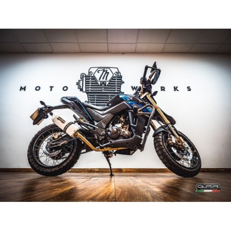 Scarico GPR Albus Evo4 per Zontes Zt 125 G1 - U - U1 - Z2 dal 2020 al 2024 omologato