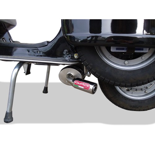 Scarico GPR Alluminio per Lml Star 151 4 Tempi - 4 Strokes Genuine Stella dal 2010 al 2013 omologato