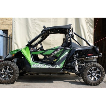 Scarico GPR Deeptone ATV per Artic Cat Wild Cat 1000 dal 2012 al 2014 omologato