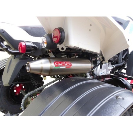 Scarico GPR Deeptone ATV per Beeline Bestia 5.5 Supermoto -Offroad dal 2011 al 2021 omologato