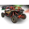 Scarico GPR Deeptone ATV per Can Am Maverick X3 Turbo Buggy dal 2017 al 2024 omologato