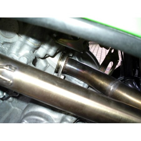 Scarico GPR Deeptone ATV per Kawasaki Kfx 700 dal 2004 al 2011 omologato