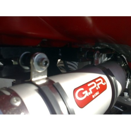 Scarico GPR Deeptone ATV per Polaris Trail Blazer 330 dal 2003 al 2008 omologato