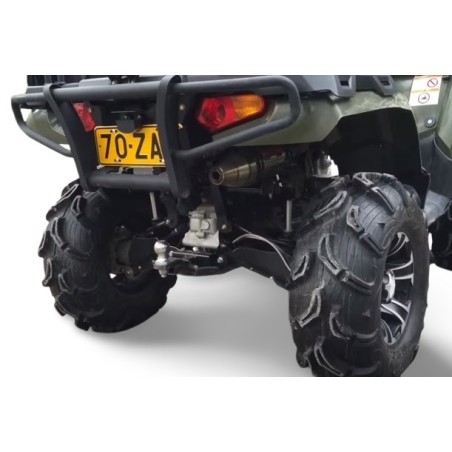 Scarico GPR Deeptone ATV per Polaris Sportsman 400 dal 2002 al 2014 omologato