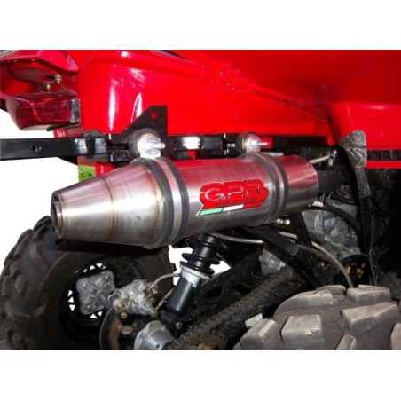 Scarico GPR Deeptone ATV per Polaris Scrambler 500 dal 2001 al 2012 omologato