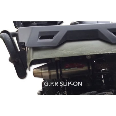 Scarico GPR Deeptone ATV per Polaris Sportsman 500 dal 2002 al 2013 omologato