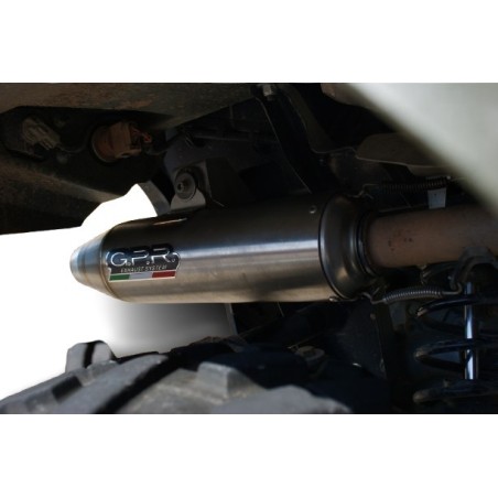 Scarico GPR Deeptone ATV per Polaris Sportsman 800 E - E XR 1 dal 2008 al 2014 omologato