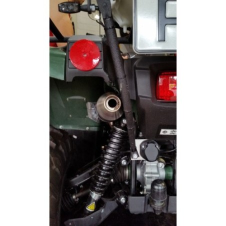 Scarico GPR Deeptone ATV per YAMAHA Grizzly 700 dal 2007 al 2024 omologato
