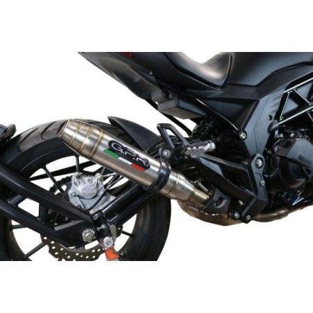 Scarico GPR Deeptone Inox per Benelli 502 C dal 2021 al 2024 omologato