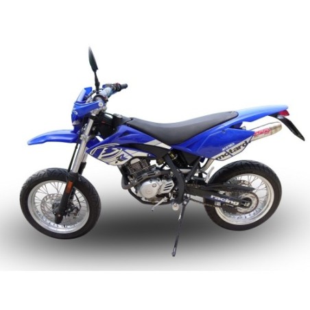 Scarico GPR Deeptone Inox per Beta RR 125 Enduro Ac 4t dal 2005 al 2009 omologato