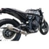Scarico GPR Deeptone Inox per Brixton CroSsfire 500 X dal 2020 al 2021 omologato