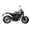 Scarico GPR Deeptone Inox per Brixton CroSsfire 500 X dal 2022 al 2023 omologato