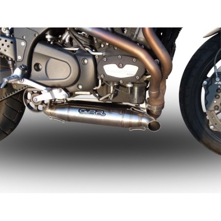 Scarico GPR Deeptone Inox per Buell Xb 9 dal 2008 al 2012 omologato