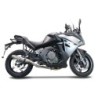 Scarico GPR Deeptone Inox per Cf Moto 650 Gt dal 2022 al 2024 racing