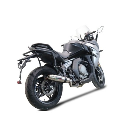 Scarico GPR Deeptone Inox per Cf Moto 650 Gt dal 2022 al 2024 racing