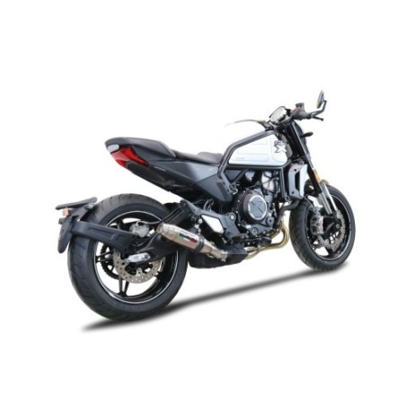 Scarico GPR Deeptone Inox per Cf Moto 700 CL-X Sport dal 2025 al 2026 omologato