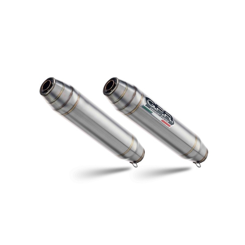 Scarico GPR Deeptone Inox per Ducati Monster 796 dal 2010 al 2014 omologato