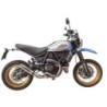 Scarico GPR Deeptone Inox per Ducati Scrambler 800 Icon -Icon Dark dal 2021 al 2022 omologato
