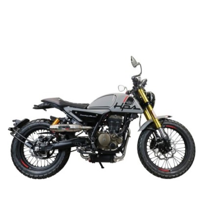 Scarico GPR Deeptone Inox per F.B. Mondial Hps 125 dal 2021 al 2023 racing