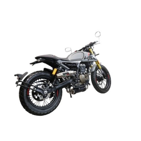 Scarico GPR Deeptone Inox per F.B. Mondial Hps 125 dal 2021 al 2023 racing