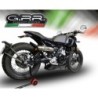 Scarico GPR Deeptone Inox per F.B. Mondial Hps 300 dal 2018 al 2021 omologato