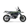 Scarico GPR Deeptone Inox per Fantic Motor XEF 125 dal 2025 al 2026 racing