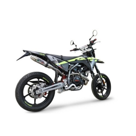 Scarico GPR Deeptone Inox per Fantic Motor XEF 125 dal 2025 al 2026 racing