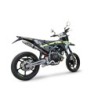 Scarico GPR Deeptone Inox per Fantic Motor XEF 125 dal 2025 al 2026 racing