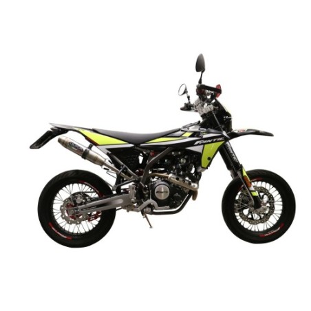 Scarico GPR Deeptone Inox per Fantic Motor XMF 125 dal 2021 al 2024 omologato