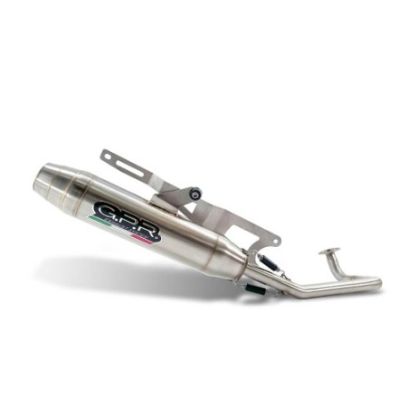 Scarico GPR Deeptone Inox per Honda Zoomer 50 dal 2003 al 2013 omologato