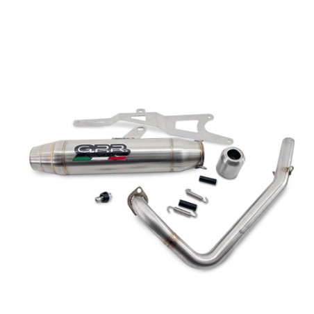 Scarico GPR Deeptone Inox per Honda Zoomer 50 dal 2003 al 2013 omologato