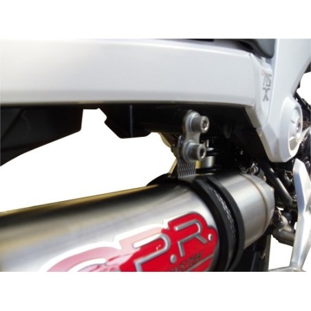 Scarico GPR Deeptone Inox per Honda Msx - Grom 125 dal 2013 al 2017 omologato