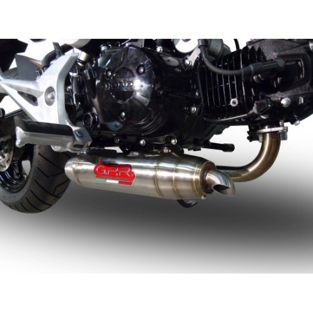 Scarico GPR Deeptone Inox per Honda Msx - Grom 125 dal 2013 al 2017 racing