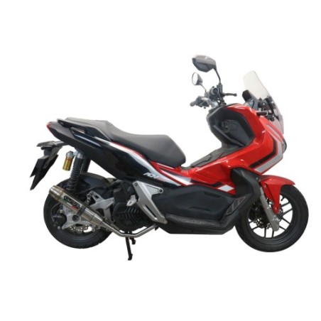 Scarico GPR Deeptone Inox per Honda X-Adv 150 dal 2020 al 2023 racing