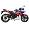 Scarico GPR Deeptone Inox per Honda Cbr 300 R dal 2014 al 2016 racing
