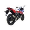 Scarico GPR Deeptone Inox per Honda Cbr 300 R dal 2014 al 2016 racing