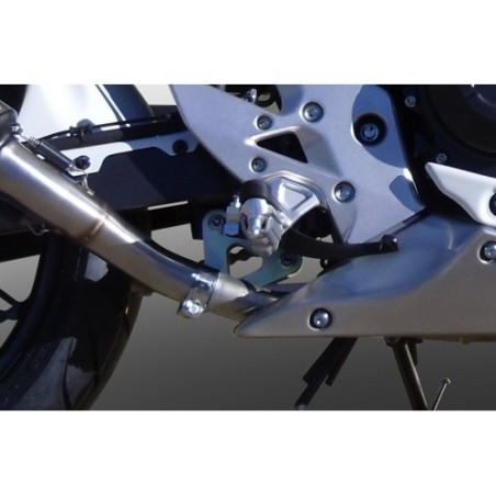 Scarico GPR Deeptone Inox per Honda Cb 400 F dal 2013 al 2015 omologato