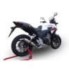 Scarico GPR Deeptone Inox per Honda Cb 500 X dal 2013 al 2015 omologato
