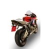 Scarico GPR Deeptone Inox per Honda Cbr 600 Rr dal 2007 al 2018 omologato