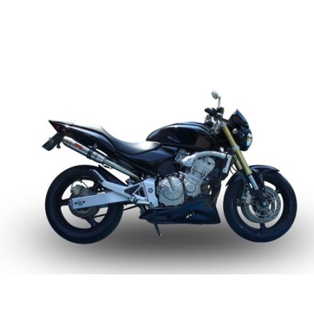 Scarico GPR Deeptone Inox per Honda Hornet Cb 600 F dal 2003 al 2006 omologato