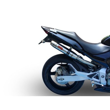 Scarico GPR Deeptone Inox per Honda Hornet Cb 600 F dal 2003 al 2006 omologato