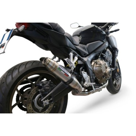 Scarico GPR Deeptone Inox per Honda Cb 650 R dal 2019 al 2020 omologato