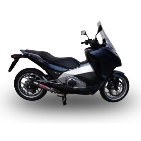 Scarico GPR Deeptone Inox per Honda Integra 700 dal 2012 al 2013 omologato