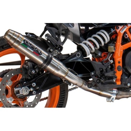 Scarico GPR Deeptone Inox per Husqvarna Vitpilen 250 dal 2024 al 2025 omologato