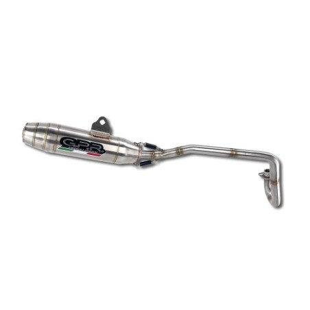 Scarico GPR Deeptone Inox per Kawasaki KLX 110 / 110 L dal 2003 al 2025 racing