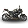 Scarico GPR Deeptone Inox per Kawasaki Z 300 dal 2014 al 2017 omologato
